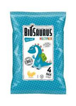 Dinosauři kukuřičné křupky s mořskou solí bez lepku bio 4x15g - Biosaurus