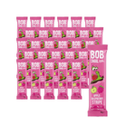 SET 30 x Snack alla frutta con mela e lampone senza zuccheri aggiunti 14 g