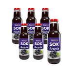 SADA 6 x Šťáva z aronie 100 % 750 ml - Naturavena