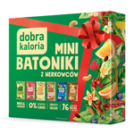Mini batoniki z nerkowców mix prezentowy bez dodatku cukru 102 g – Dobra Kaloria