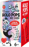 Holopops zuckerfreie Erdbeere Immunität Lutscher (6 Stück) 36g - HOLOPOPS