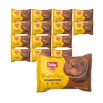 KÉSZLET 15 x Muffin Choco Chocolate Cupcake, gluténmentes 65 g - Schar
