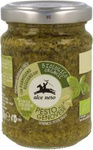 Pesto Genovese (bazsalikomos szósz) Bio 130 g – Alce Nero