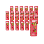 SET 24 x Snack alla frutta con mela e fragola senza zuccheri aggiunti 30 g