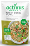 Mâncare curry verde cu fasole mung și orez negru, fără gluten, BIO 283 g – Activus