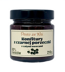 Gem extra de coacăze negre cu fructe întregi 210 g - Prosto ze wsi