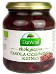 Fasole roșie Kidney în saramură BIO 360 g / 240 g – Ekowital