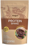 Proteinový shake kakao a vanilka, 62 % bílkovin s aminokyselinami, s erythritolem, bezlepkový BIO 500 g – Dragon Superfoods