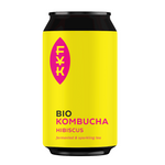 Kombucha thé noir à l'hibiscus sans gluten bio 330 ml - Forever Young Kombucha