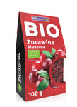 Brusinky slazené třtinovým cukrem BIO 100 g - Naturavena