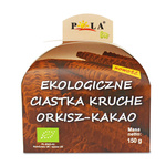 Ciastka kruche orkiszowe kakaowe bio 150 g - Pola