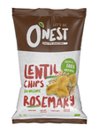 Patatine di lenticchie al rosmarino senza glutine bio 75 g - O'Nest