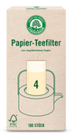 Teafilter 4-es méret – nagy, 100 db – Lebensbaum