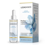 Scrub facial netezitor cu efect de piele de sticlă 30 ml - UZDROVISCO (hidratare amino)