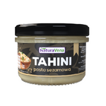 Pasta sezamowa tahini 100% naturalna 185 g – Naturavena