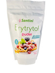 PUDDER ERYTHRITOL SANS GLUTEN 350 g - SANTINI