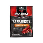 Bucăți de carne de vită: uscată și afumată. Dulce și fierbinte 25 g