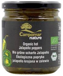 Zelené papriky jalapeño nakrájené v marinádě BIO 350 g (130 g)