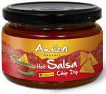 Bio csípős gluténmentes salsa szósz 260 g – Amaizin