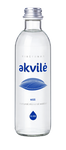 Přírodní neperlivá minerální voda 330 ml (sklo) - Akvile