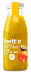 Kaltgepresster Smoothie mit Mango, Maracuja und Chia Smart Organic BIO 250 ml – Bett'r