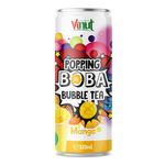 Boisson Bubble Tea Popping Boba saveur mangue 320 ml – Vinut