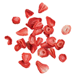 Tranches de fraises lyophilisées 250 g - TOLA