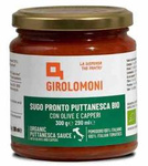Sos de roșii Puttanesca cu măsline și capere Bio 300 g – Girolomoni