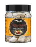 Glutenfreier Eiweißfleischersatz aus Erbsen und Saubohnen bio 100 g - YAKSO
