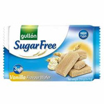 Wafle z nadzieniem o smaku waniliowym bez cukrów gullón 60 g