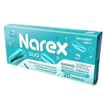 Probiotico Narine Duo Integratore alimentare, 20 capsule – Narex
