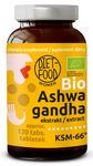 Extrait d'Ashwagandha bio (300 mg) complément alimentaire 120 comprimés - DIET-FOOD