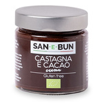 Crème de marrons - sans gluten cacao bio 235 g - SAN E BUN