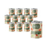 PACK DE 12 x Tomates pelées coupées BIO 400 g/ 240 g