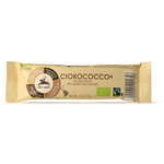 Kókuszos - mangóval töltött gabonaszelet fair trade tejcsokoládé bevonattal 33 g - ALCE NERO