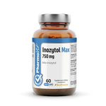 Inositolo max (750 mg) senza glutine 60 capsule - PHARMOVIT (ETICHETTA PULITA)