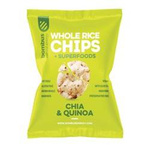 Chipsuri de orez integrale cu Chia și Quinoa fără gluten 60 g – Bombus