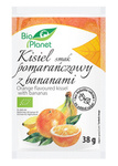 Kissel s příchutí pomeranče a banánů - bez cukru BIO 38 g - Bio Planet