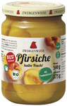 Pesche a metà in sciroppo leggero senza glutine bio 340 g (175 g) (barattolo) - ZWERGENWIESE