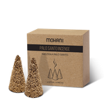 Bâtons d'encens coniques Palo santo (6 pcs.) 20 g - Mohani