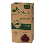 Teinture pour cheveux rouge foncé (55.55) 250 g - Biomagic