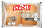 Ciabatta (gluténmentes, készre süthető zsemle) 120 g – Proceli