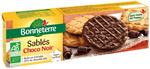 Biscuits enrobés de chocolat noir BIO 120 g - Bonneterre