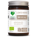 Extract Ecologic de Ciupercă Coama Leului (Hericium erinaceus) BIO, supliment alimentar (500 mg) 50 capsule – Be Organic