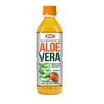Természetes mangó és aloe vera darabos üdítőital 500 ml – OKF