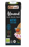 Napój migdałowy keto low carb bezglutenowy bio 1 l- Ecomil