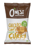 Cizrnový kari chips bez lepku bio 75g - O'Nest
