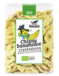 Banánové chipsy neslazené BIO 350 g – Bio Planet