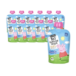 SET 12 x Apfel-Birnen-Püree mit Haferflocken BIO 100 g Peppa Pig - PURE&FUN
