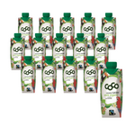 SET 15 x Acqua di cocco biologica del commercio equo e solidale 330 ml